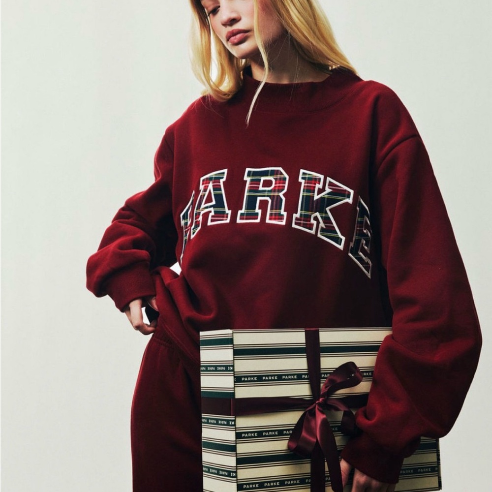 PARKE 2025 Christmas mockneck